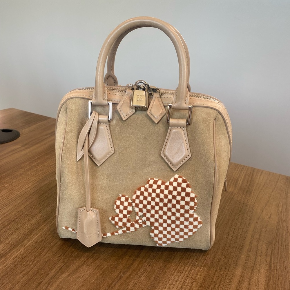 Louis Vuitton Speedy Cube Illusion Fleur